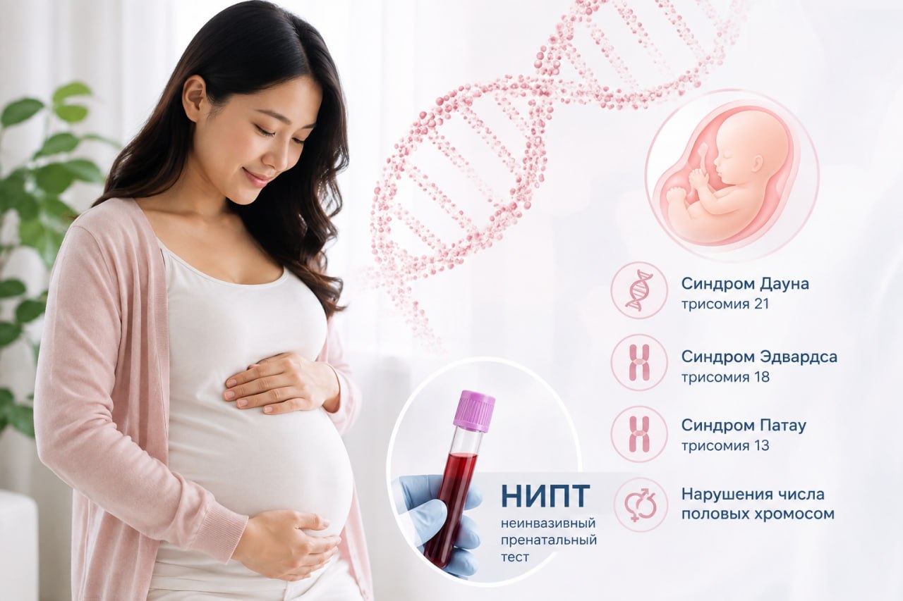 НИПТ с 10-й недели беременности